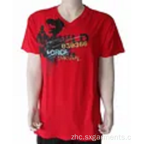 男士95％棉5％Lycra T恤短袖